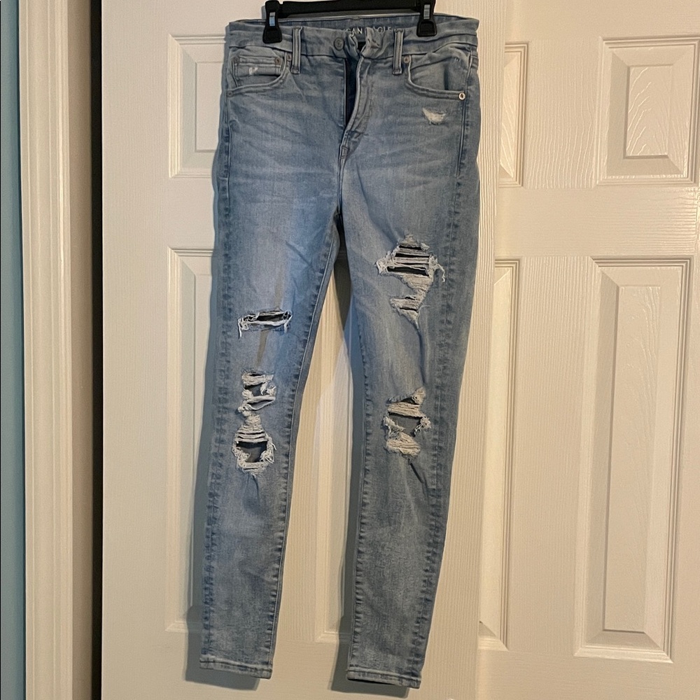 American Eagle Outfitters Light Blue High Rise Jegging